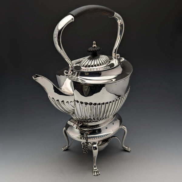 約 1900 年英國古董鍍銀茶壺套裝 John Pound